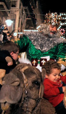 La cabalgata de los Reyes Magos de Alcoy